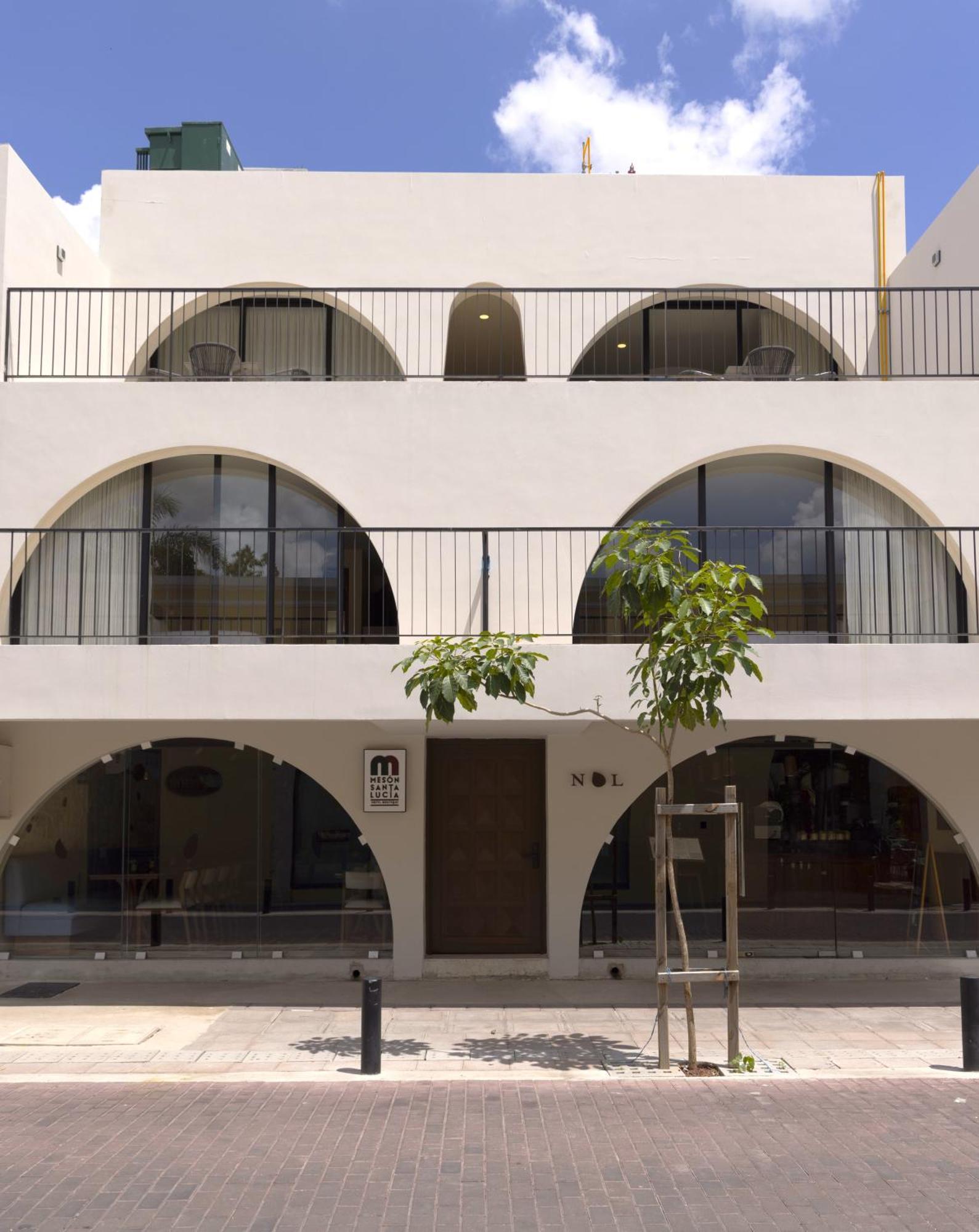 梅里达 Meson Santa Lucia酒店 外观 照片